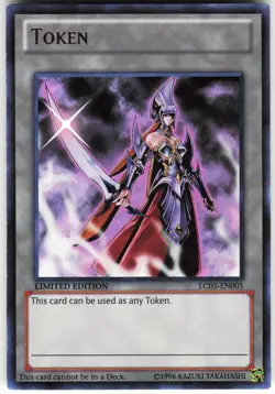 Token: Emissary of Darkness LC03-EN005 Yugioh TCG Ultra Rare MP - Image 1