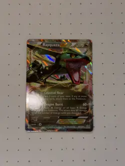 Rayquaza EX - 85/124 - Pokemon Dragons Exalted Black & White Ultra Rare Card LP - Image 2