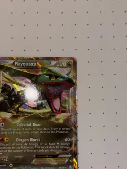 Rayquaza EX - 85/124 - Pokemon Dragons Exalted Black & White Ultra Rare Card LP - Image 4