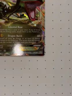 Rayquaza EX - 85/124 - Pokemon Dragons Exalted Black & White Ultra Rare Card LP - Image 5