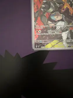 Team Rockets Houndoom Illustration Rare Card 191/182 Sv10: Destined Rivals - Image 3