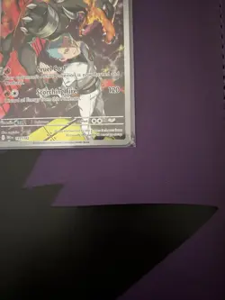 Team Rockets Houndoom Illustration Rare Card 191/182 Sv10: Destined Rivals - Image 4