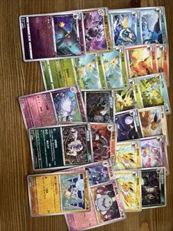 Lot Of S-Chinese Pokemon Star Foil Gem Pack Cards - Image 1