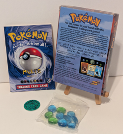 Pokemon Water Blast Jungle Theme Deck - Rulebook Damage Counters Coin, No Cards - Image 2