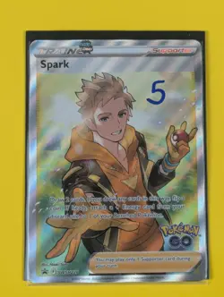 Spark - SWSH226 - Full Art Ultra Rare Sword & Shield Promos - Pokemon Card - NM - Image 3