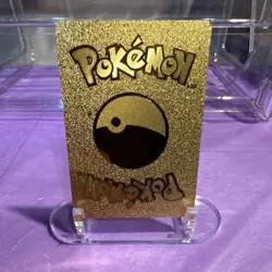 Pokemon Charizard GX Full Art Gold Foil Metal Card 190 HP Pokemon TCG - Image 2