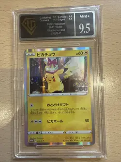 Japanese Pokemon Card 2022 S-P Promo 272 Pikachu UGC 9.5 Mint+ - Image 1