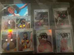 Sexy 18+ Nemona Trainer Card Anime Waifu Goddess Pcs/Set - Image 1