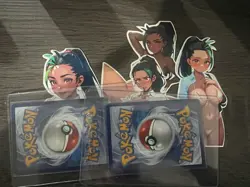 Sexy 18+ Nemona Trainer Card Anime Waifu Goddess Pcs/Set - Image 2