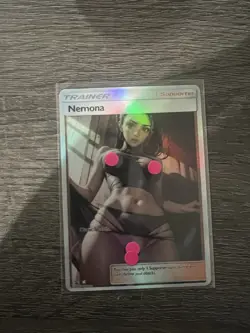 Sexy 18+ Nemona Trainer Card Anime Waifu Goddess Pcs/Set - Image 4