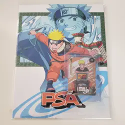 NARUTO PSA MAGAZINE DECEMBER 2025 EXCLUSIVE NARUTO UZUMAKI + PROMO CARD - Image 1