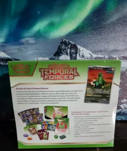 Pokemon TCG Scarlet & Violet Temporal Forces (Iron Leaves ex) ETB Factory Sealed - Image 2