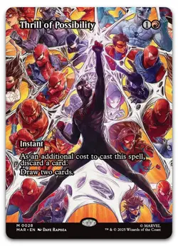 Thrill of Possibility (Borderless) #28 (NM) MAR Magic MTG - Image 1