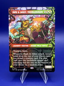 Raph & Mikey, Troublemakers (Showcase)-0250-Teenage Mutant Ninja Turtles-MTG-M - Image 1