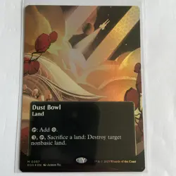 MTG Edge of Eternities - Dust Bowl(Galaxy Foil) - Mythic - 0057 NM - Image 1