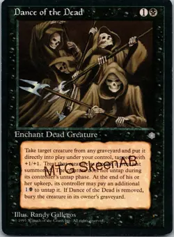 MTG SkeenAB Dance of the Dead from Ice Age. MP. - Image 1