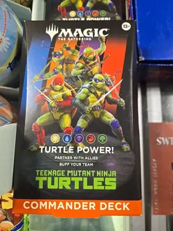 MtG Commander Deck "Turtle Power" Teenage Mutant Ninja Turtles Sealed Deck - Image 1