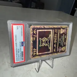 2000 POKEMON GAME PROMO ANCIENT MEW POKEMON MOVIE 2000! PSA GRADE 7!! - Image 2