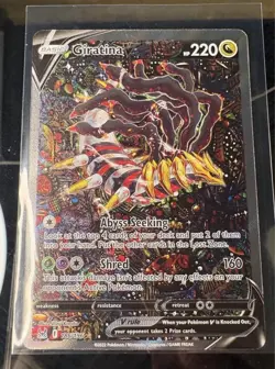 Pokemon TCG Giratina v Alt Art Lost Original Full Art Card 186/196 PACK FRESH - Image 1