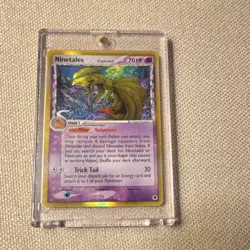 Pokemon Ninetales EX Dragon Frontiers Delta Species Holo Rare 8/101 70 HP - Image 1