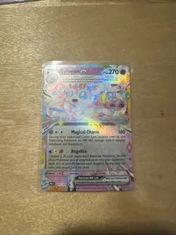 Pokemon TCG Sylveon EX Prismatic Evolutions Double Rare Holo Card 41/131 NM/Mint - Image 1