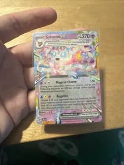 Pokemon TCG Sylveon EX Prismatic Evolutions Double Rare Holo Card 41/131 NM/Mint - Image 2
