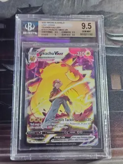 POKEMON PIKACHU VMAX LOST ORIGINS TRAINER GALLERY TG17 BGS GEM MINT INVEST - Image 1