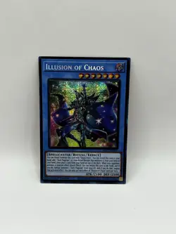 Illusion of Chaos RA02-EN020 Super Rare - NM - 1st ed Yugioh - Image 1