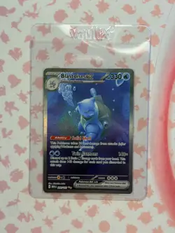 Pokemon 151 Blastoise EX Special Illustration Rare 200/165 - Image 1
