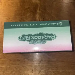 Pokemon Scarlet & Violet Paradox Rift Pokemon Center ETB Iron Valiant Sealed - Image 5