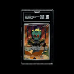 Marshadow 146/132 Pokemon Illustration Rare Mega Evolution Holo TAG Gem Mint 10 - Image 1