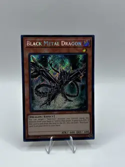 Yugioh Black Metal Dragon - RA04-EN016 - Secret Rare NM - Image 1