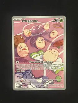 Pokemon TCG: Exeggcute Illustration Rare 192/191 Surging Sparks NEAR MINT - Image 3