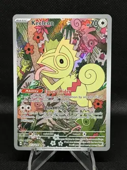 Pokemon Kecleon 213/191 Illustration Rare Full Art Holo Sv08: Surging Sparks EN - Image 1