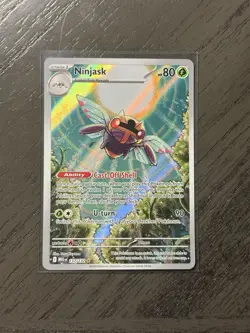 Ninjask 137/132 IR Illustration Rare Holo Pokemon 2025 Mega Evolution NM - Image 1