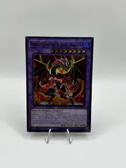 Yugioh Masquerade the Blazing Dragon RA02-EN022 Ultra Rare 1st Edition NM - Image 1