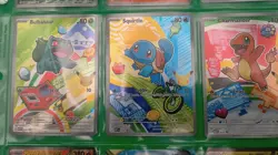 Pokemon TCG First Partner Illustration Collection Series 1 Kanto GEN 1 Starters - Image 1