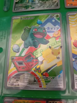 Pokemon TCG First Partner Illustration Collection Series 1 Kanto GEN 1 Starters - Image 3