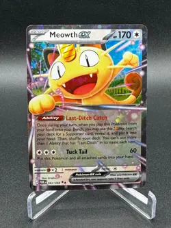 Pokemon TCG Meowth EX Perfect Order 62/88 Near Mint - Image 1