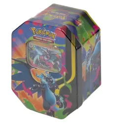 Pokemon Mega Charizard Tin - Set of 6 Tins - Factory Sealed Charizard X and Y - Image 5