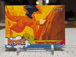 1999 Pokemon The First Movie #51 Pikachu's Vacation (Trapped Charizard) Black NM - Image 1