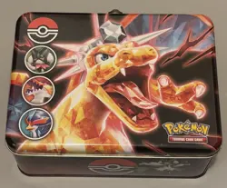 Pokemon TCG: Collector Chest Lunch Box Charizard Art - EMPTY 820650855061 - Image 1