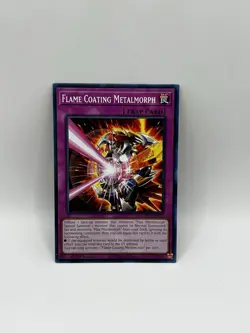 YuGiOh Flame Coating Metalmorph SUDA-EN075 Common 1st Edition - Image 1