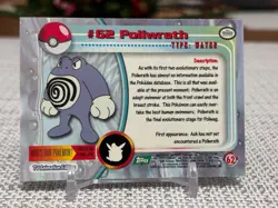1999 Topps Pokemon #62 Poliwrath (TV Animation Series 1) 3rd Print Green Logo NM - Image 2