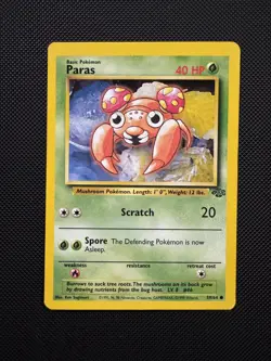Pokemon Paras 59/64 Common LP - Image 1