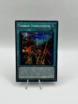 Yugioh Therion Discolosseum MP23-EN091 Secret Rare 1st Edition NM - Image 1