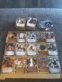 Naruto TCG Anime Card Lot Vintage 2002 Played Condition 1st Edition 240 Cards - Image 1