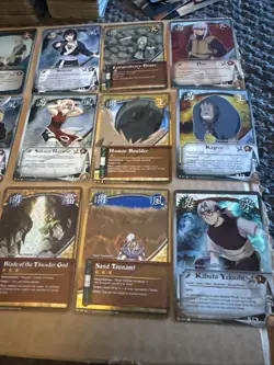 Naruto TCG Anime Card Lot Vintage 2002 Played Condition 1st Edition 240 Cards - Image 5