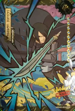 Naruto Kayou Card - AR Sasuke Uchiha- NREA01-AR-008L4 - Smriti Collectible Cards - Image 4
