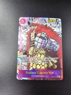 Eustass Captain Kid OG Manga Rare OP05-074 Awakening of the New Era English Raw - Image 1